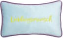 Dekokissen eckig, light blue, Polyester Bild 2