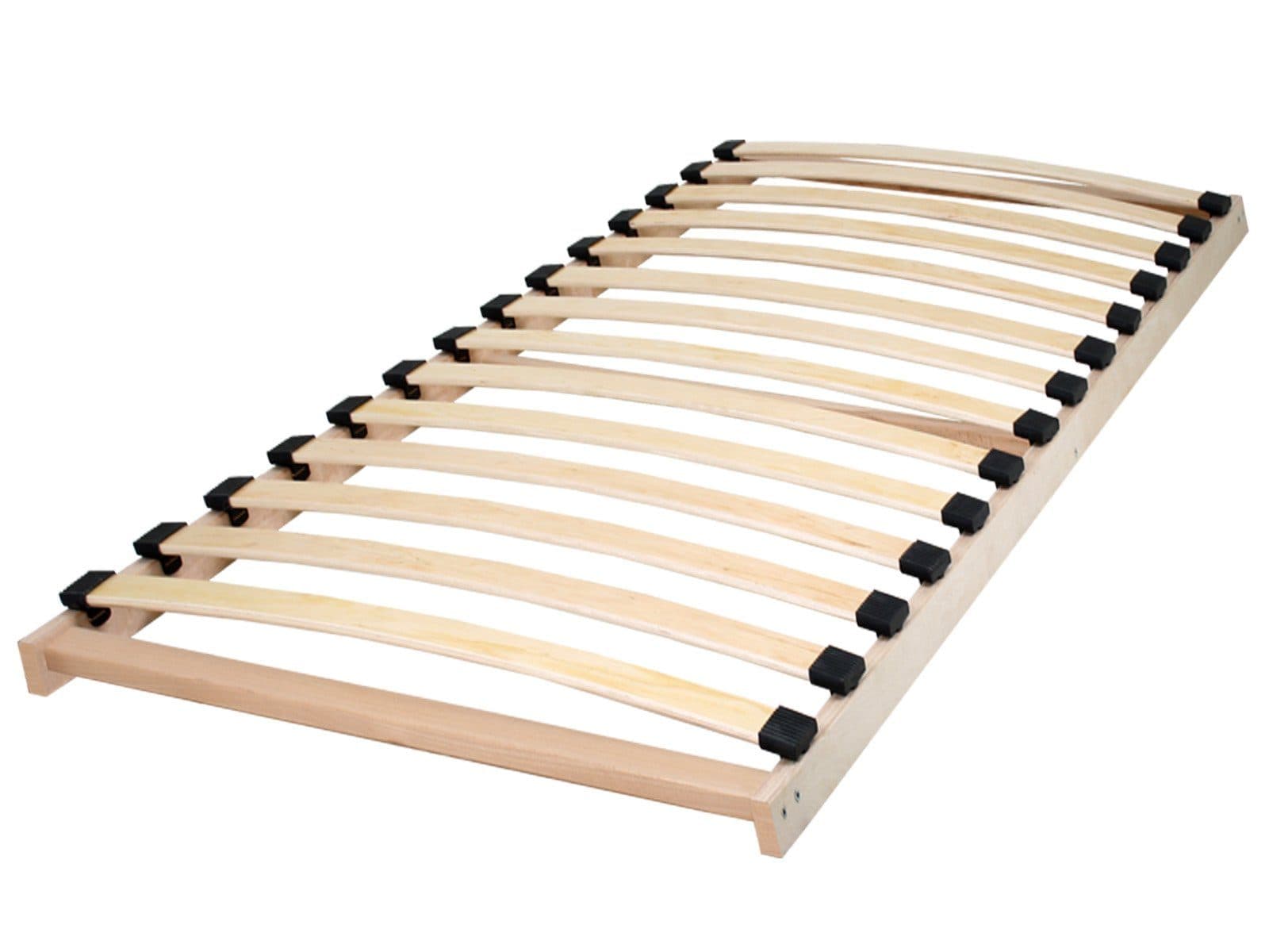 inter Lattenrost Alfa 90x200 cm Birke/Buche Schwarz Nicht Verstellbar