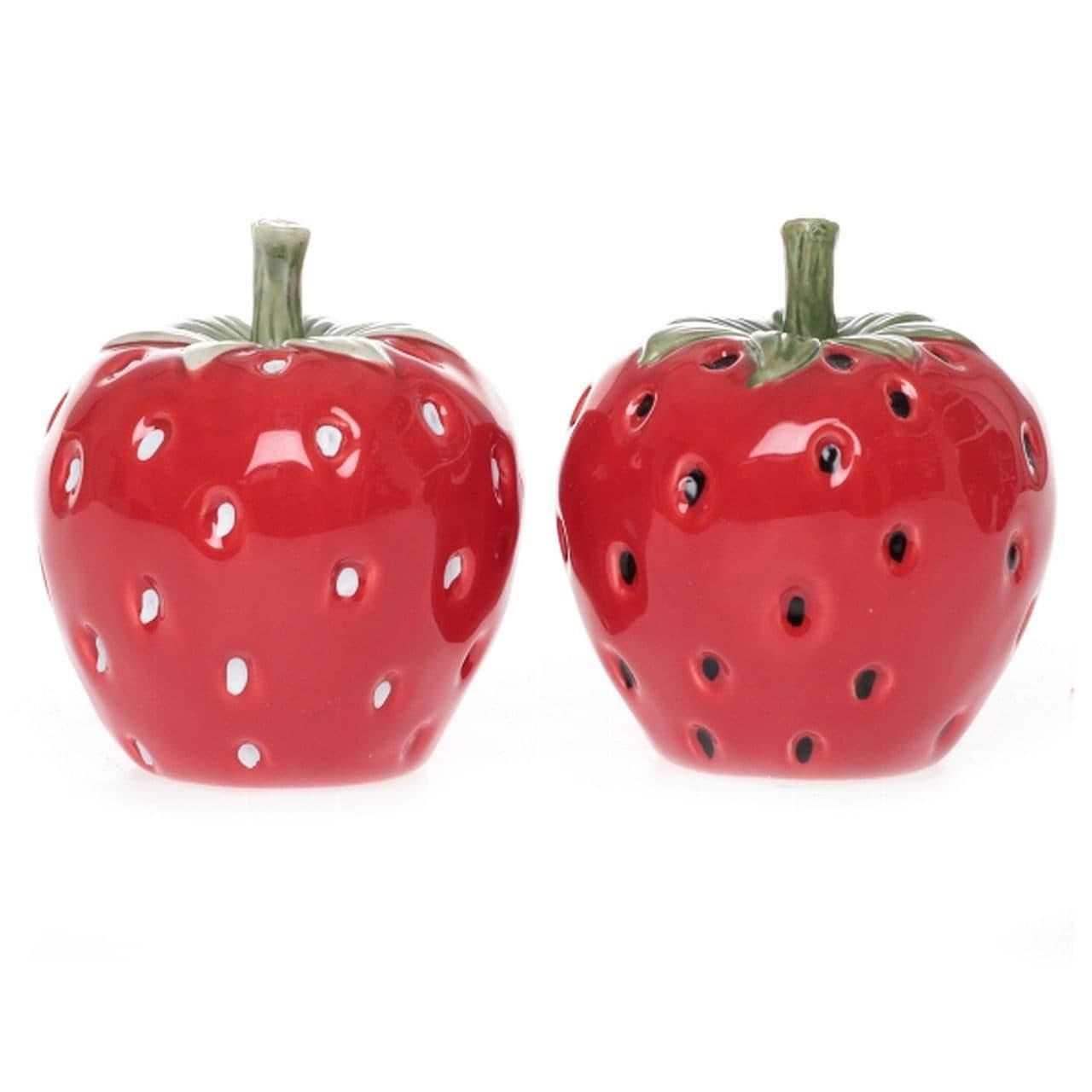 Dragimex Erdbeeren Dekofigur 2er Set Porzellan