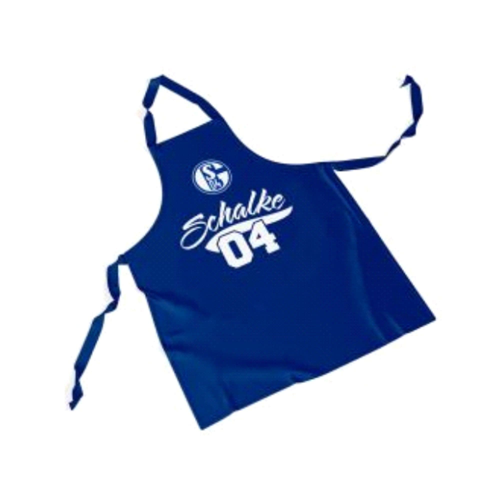 FC Schalke 04 Grillschürze Blau Polyester mit Logo