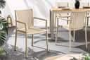 riess-ambiente Gartenstuhl STUDIO ITALIA Greige Wetterfest Stapelbar Bild 2