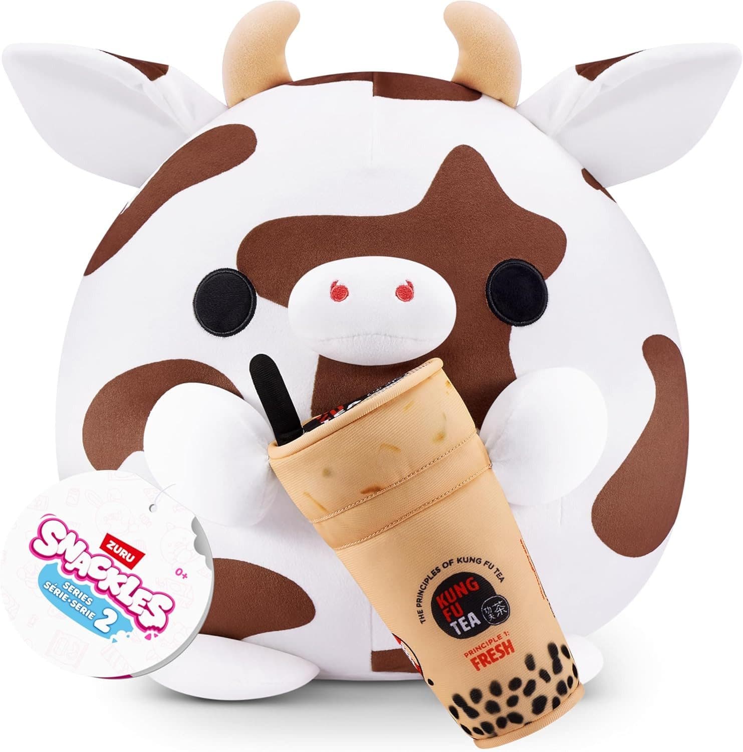 ZURU Plüschfigur Snackles Kuh Bonnie mit Bubble-Tea Serie 2.5 - Bild 2