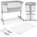 Moby-System Beistellbett LUNA 3in1 Babybett grau Bild 2