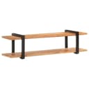 vidaXL TV-Schrank 160 cm Massivholz Industriestil Bild 2