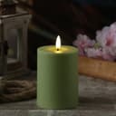 MARELIDA LED-Outdoorkerze Grün mit Timer Bild 2