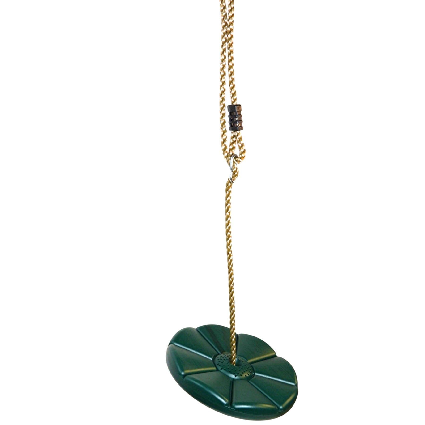 Loggyland Tellerschaukel Outdoor Kunststoff Grün PP-Seil 10 mm - Bild 2