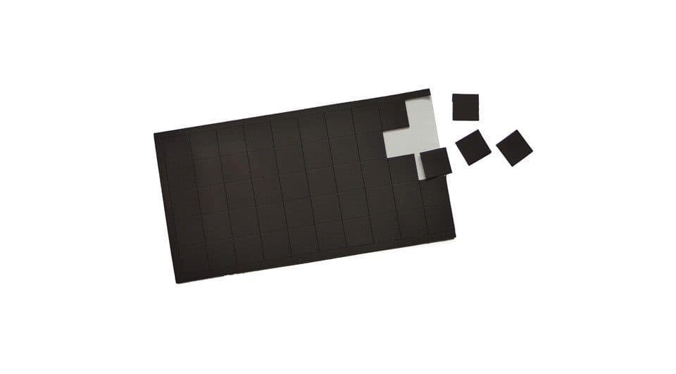 Glorex Magnet-Plättchen 50 Stück Selbstklebend