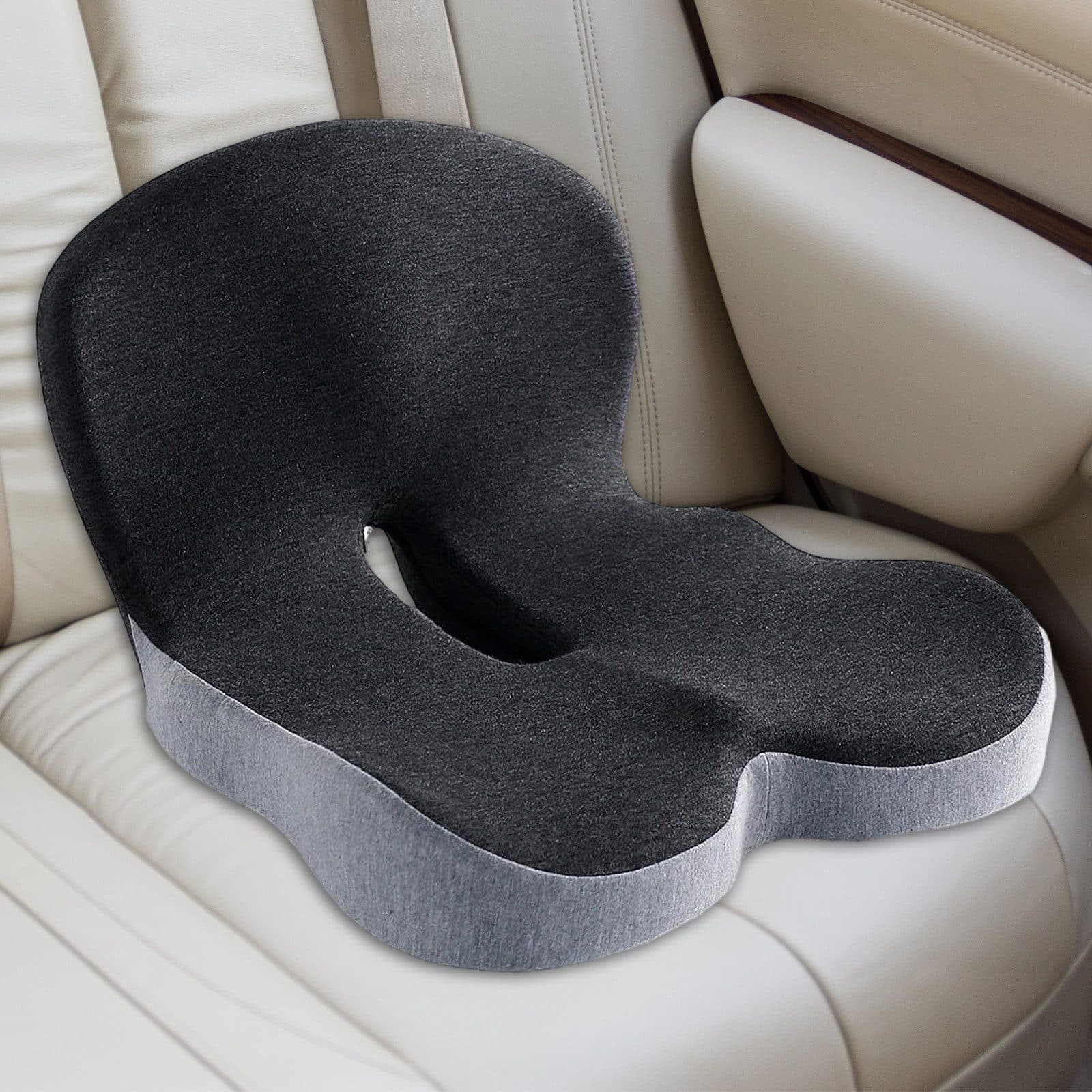 OKWISH Sitzkissen Orthopädisches Steißbeinkissen Memory-Schaum Gesäßkissen Lendenkissen - Bild 2