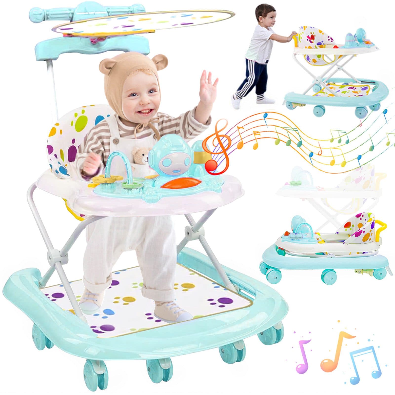 MOPUEA Lauflernwagen 4in1 Babywalker mit Kindermelodien - Bild 2