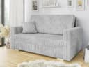MIRJAN24 Schlafsofa Viva Piano III Grau mit Bettkasten und Schlaffunktion Bild 2