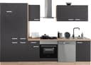 OPTIFIT Küchenzeile Leer 300 cm mit E-Geräten und Kühlschrank Bild 2