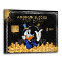 Artedinoi Leinwandbild Duck Hustle Pop Art Kunstdruck Bild 2