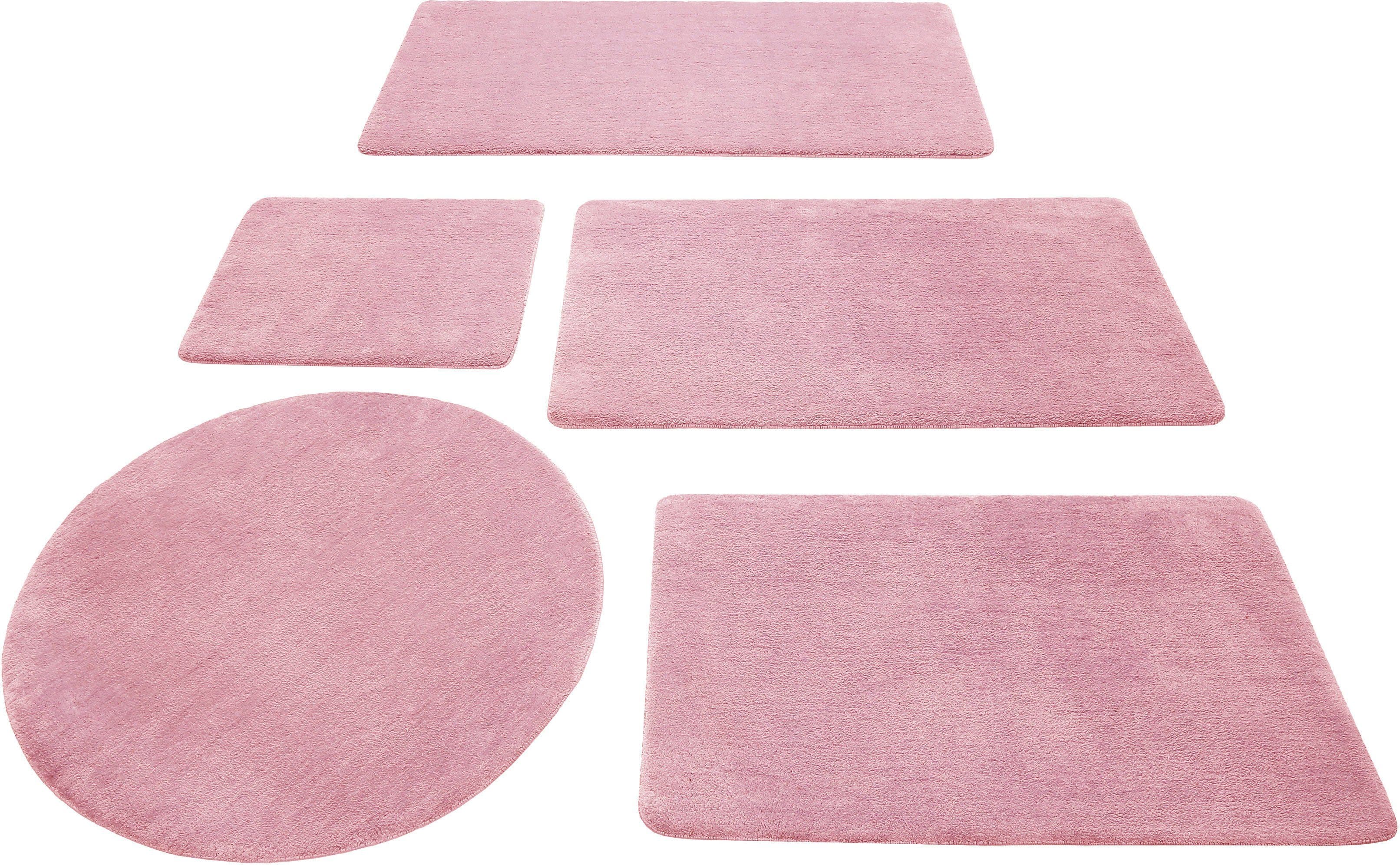 Wecon Home Basics Badematte Joris Rosa Rutschhemmend - Bild 2
