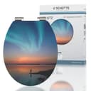 Schütte WC-Sitz POLAR LIGHTS mit Absenkautomatik und High-Gloss Oberfläche Bild 2