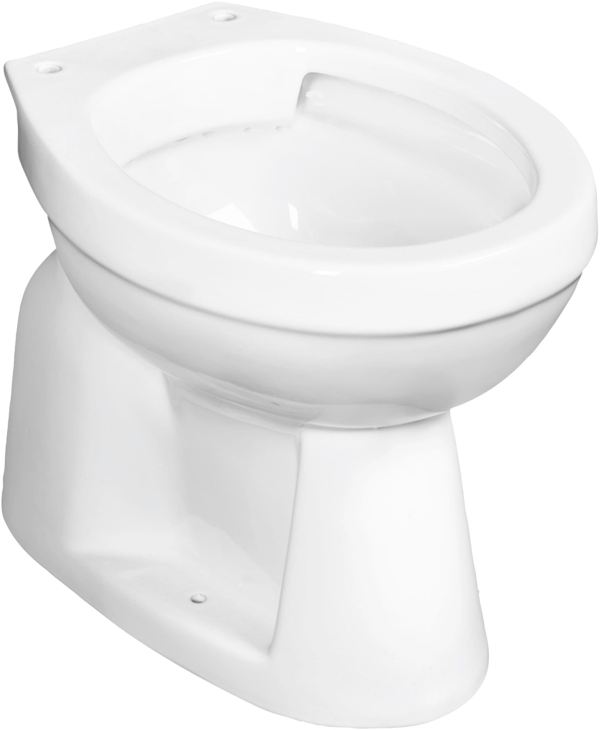 CORNAT Tiefspül-WC weiß spülrandlos bodenstehend