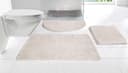 my home Badematte Inga, Badezimmer Teppich, Badvorleger, Höhe 20 mm, rutschhemmend beschichtet, fußbodenheizungsgeeignet, schnell trocknend, strapazierfähig, Polyester, rechteckig, Badteppich, unifarben, weich, als halbrund und rechteckig erhältlich Bild 2