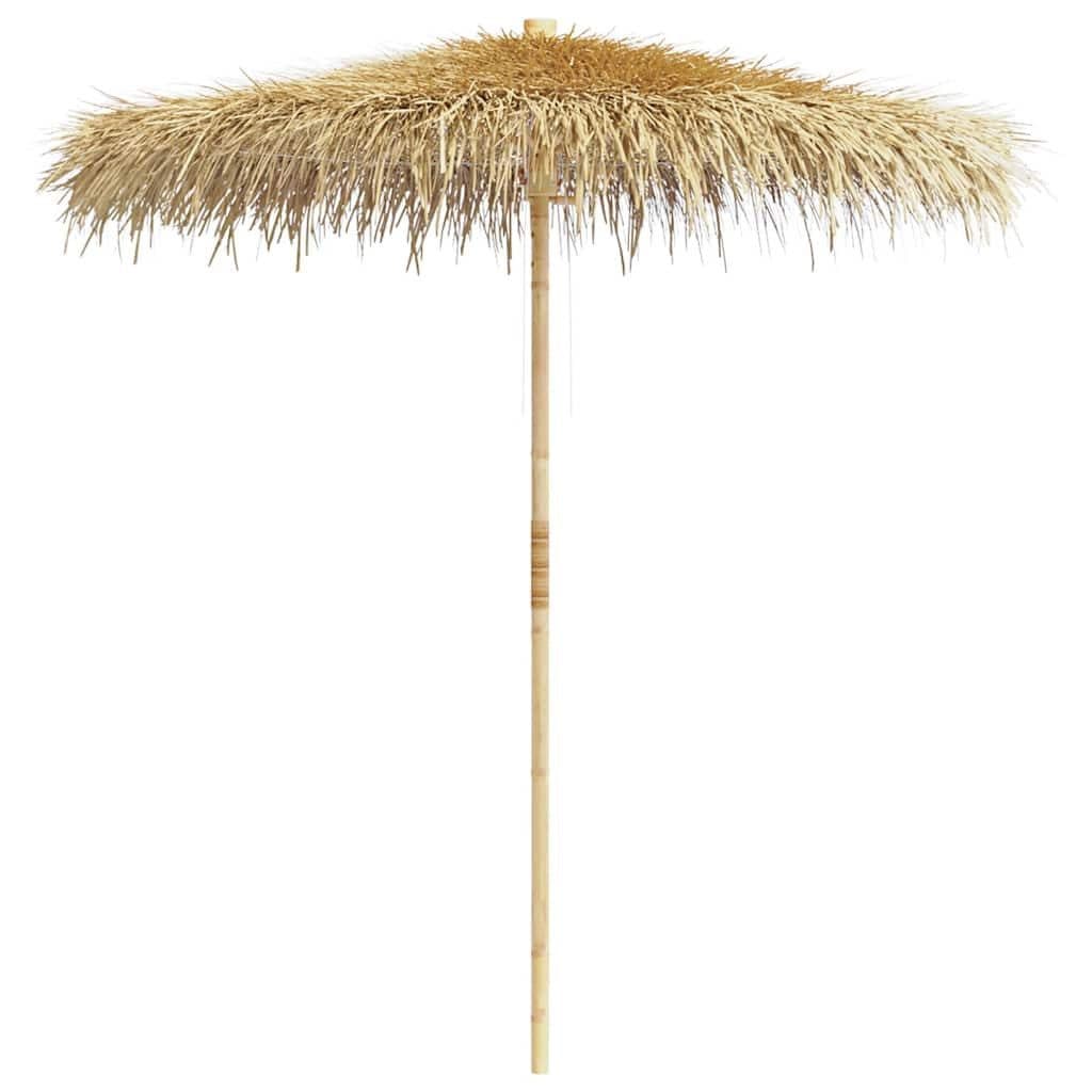 vidaXL Sonnenschirm Bambus Bananenblatt-Dach 210 cm - Bild 2