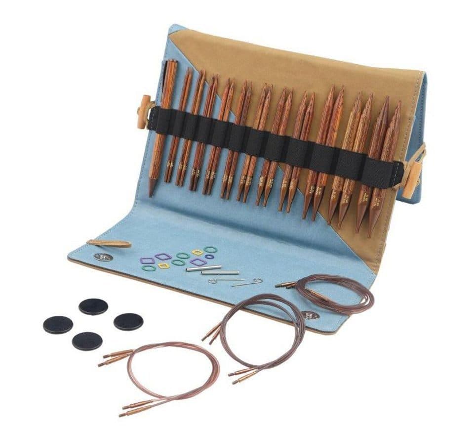 KnitPro Deluxe Set Ginger - FSC Holz Nadelspitzen Set
