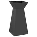 vidaXL Blumentopf Säulen Pflanzer Schwarz Moderner Gartenpfeiler Bild 2