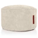Green Bean Pouf Sitzhocker Cord Beige 45x25cm Bild 2
