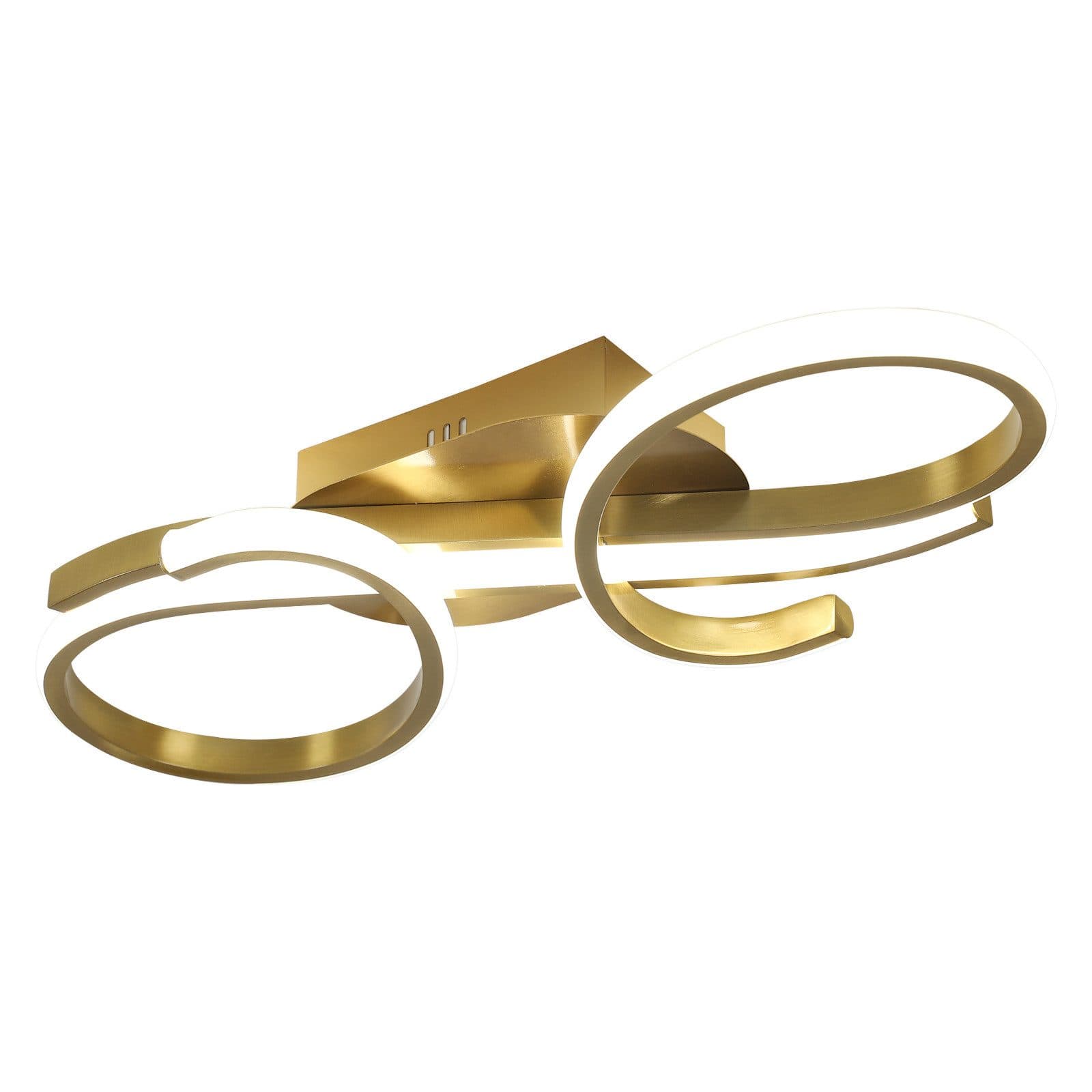 Riserva LED Deckenleuchte Gold Aluminium 36W Kaltweiß - Bild 2