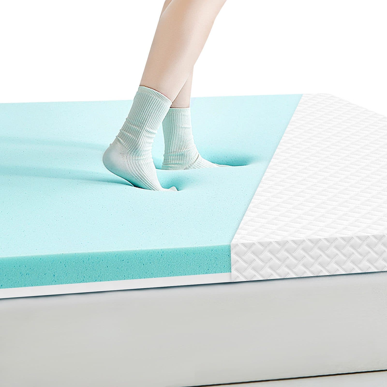 ROYGBIV Gel Topper 7cm Memory Foam H2/H3 - Bild 2