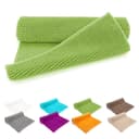 heimtexland Badematte Chenille Grün Rutschfest Hochflor Bild 2