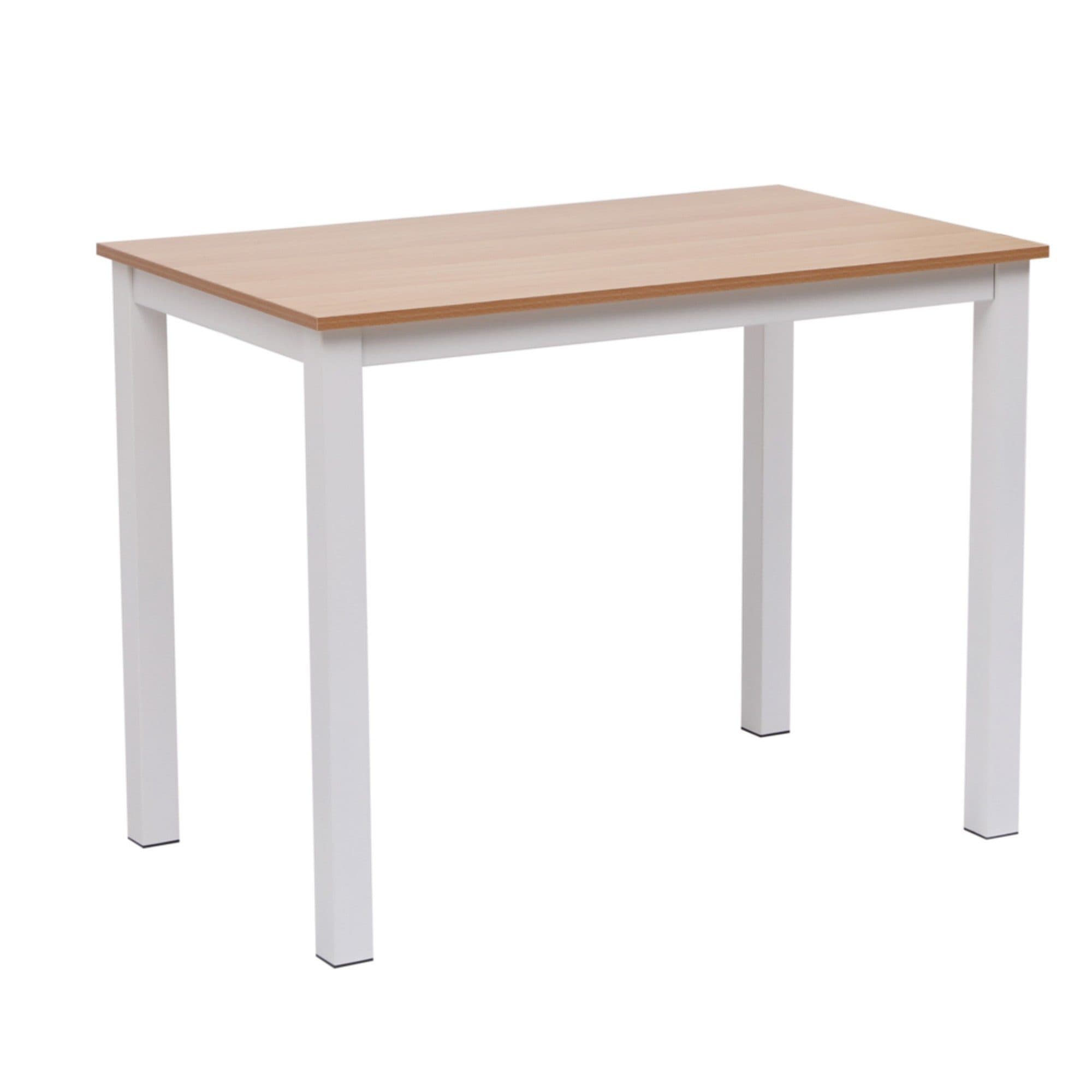 HappyHome Computertisch Arbeitstisch Bürotisch Holz Weiß - Bild 2