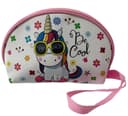 soma Kosmetiktasche Einhorn Rosa Weiß 15cm Bild 2