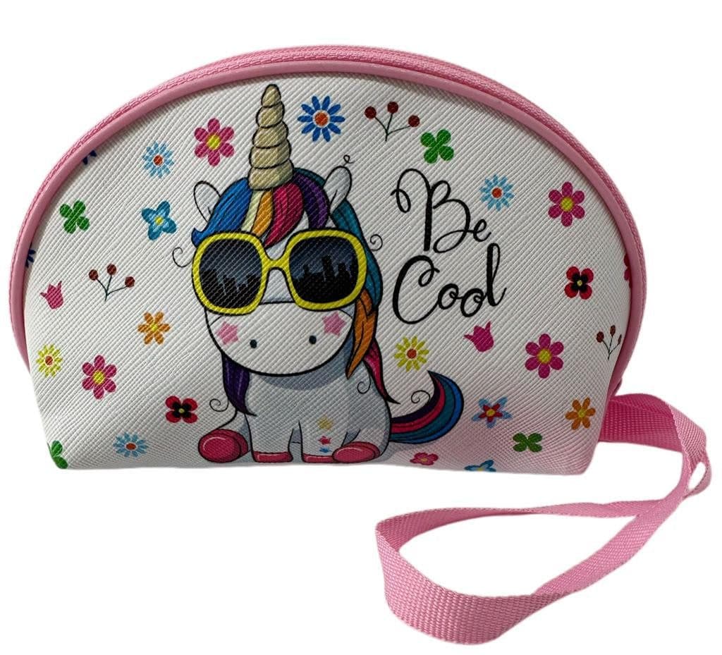 soma Kosmetiktasche Einhorn Rosa Weiß 15cm - Bild 2
