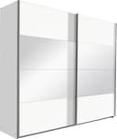 Rauch Quadra Schwebetürenschrank Weiß mit Spiegeln Bild 2