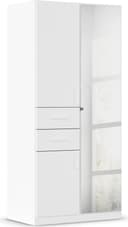 Rauch Maika Drehtürenschrank Weiß mit Schubladen Bild 2