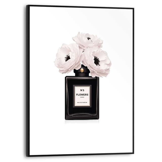 Reinders! Bild mit Rahmen Beauty Bottle Schwarz Holz