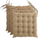 wometo Stuhlkissen Prime 40x40 4er Set Beige Bild 2