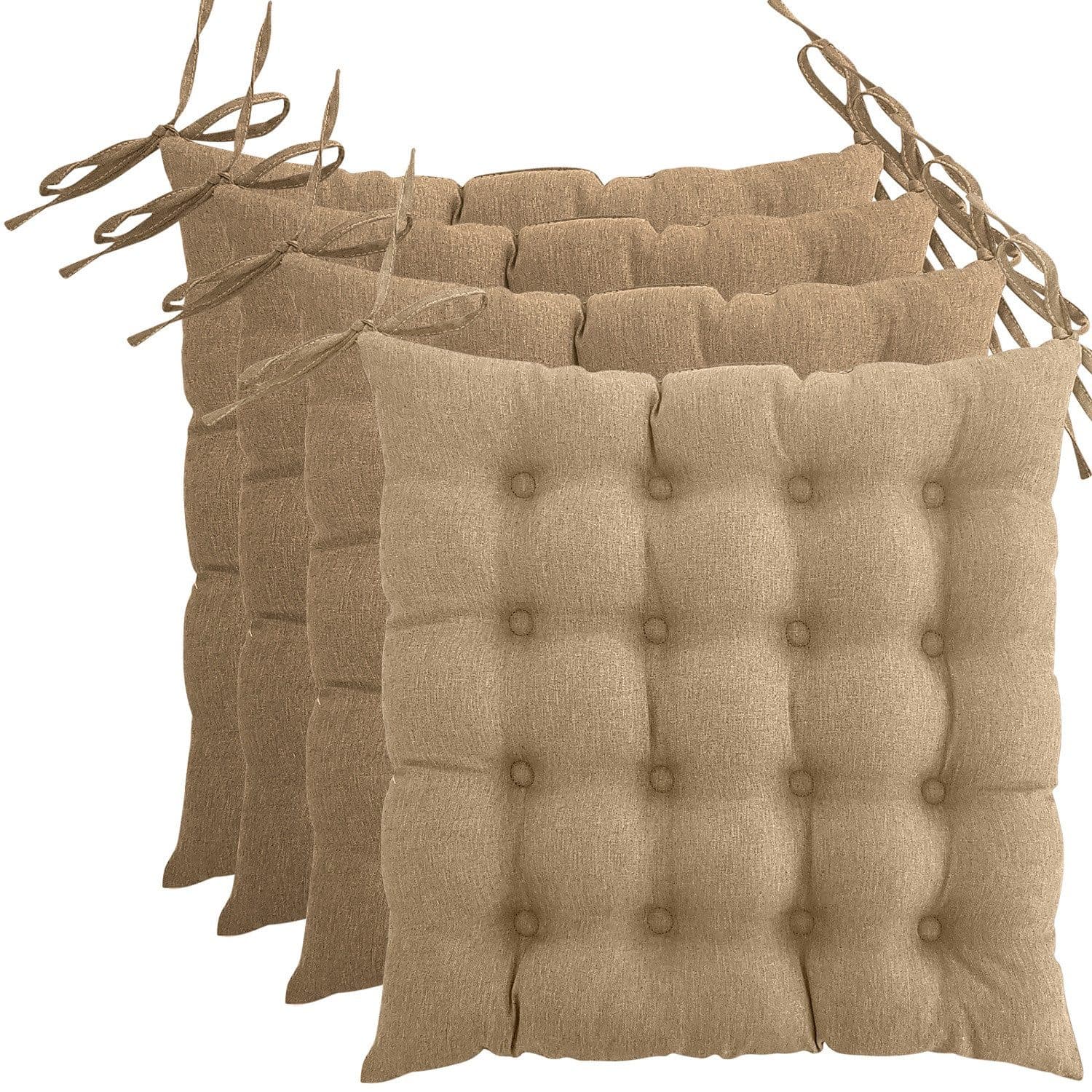 wometo Stuhlkissen Prime 40x40 4er Set Beige - Bild 2
