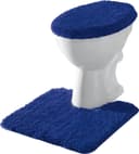 Erwin Müller Badematte Stand-WC-Set "Rhodos" 2-teilig Blau Uni Bild 2