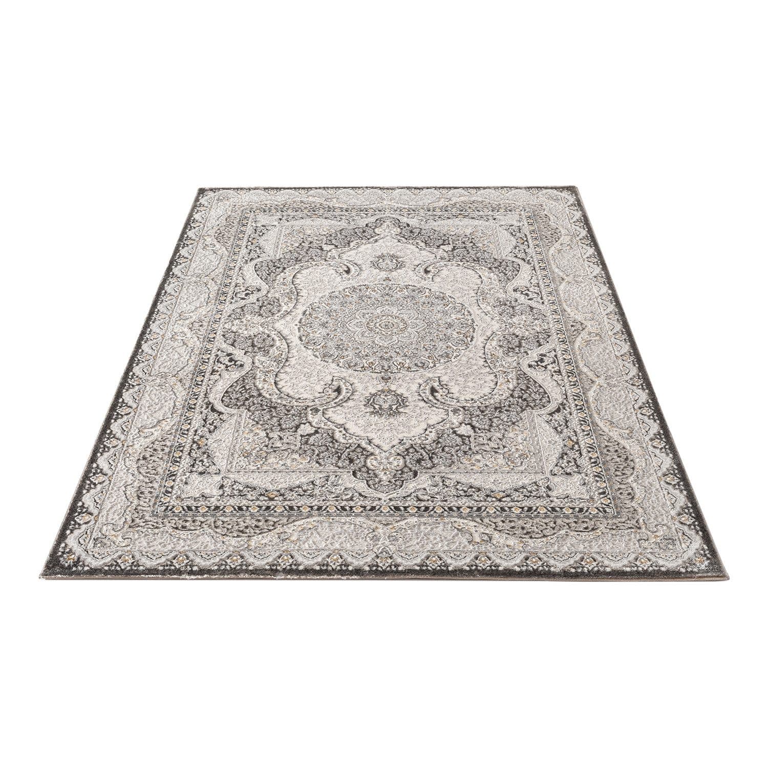 Carpetilla Designteppich Orient Design Grau-Creme Rechteckig - Bild 2