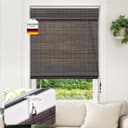 Victoria M. Raffrollo Bambus Klemmfix Dunkelbraun Bild 2