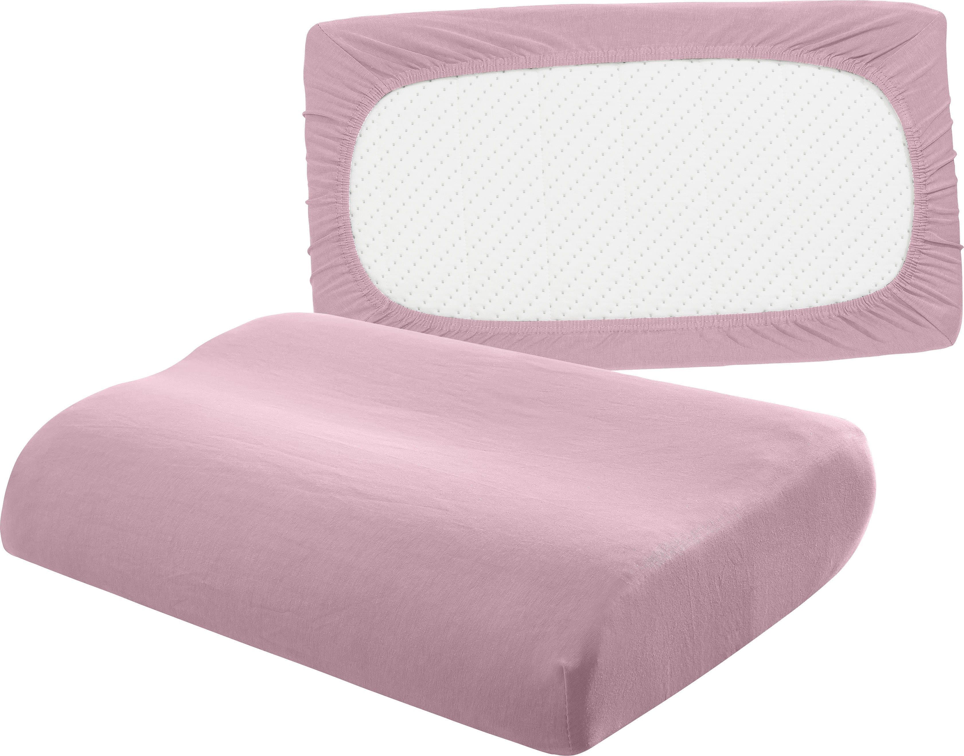 BELLANA Kissenbezug Universal Jersey Beige Puder Feinjersey - Bild 2