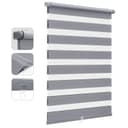 Doppelrollo Duo Rollo Schnurlos Klemmfix ohne Bohren Rollo Faltrollo, Sekey Bild 2