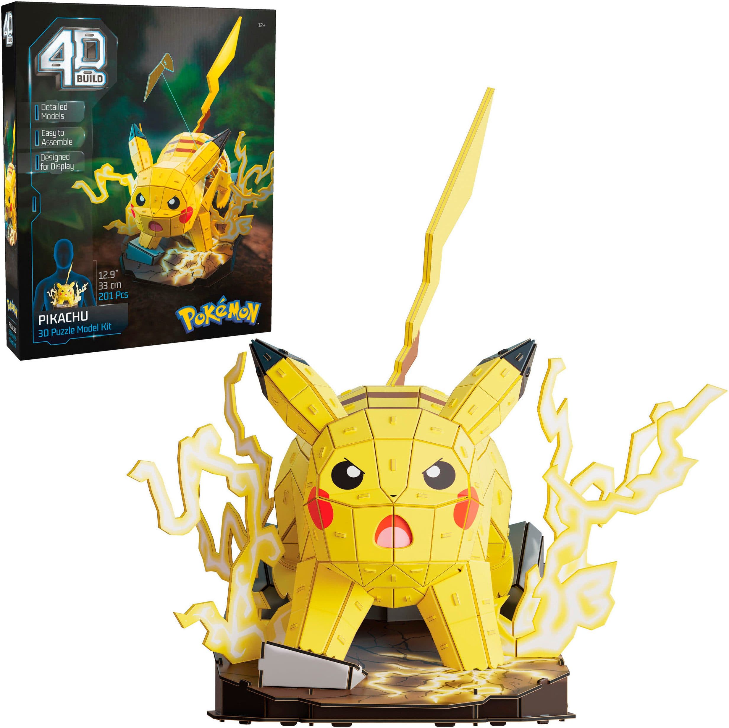 Spin Master 3D-Puzzle 4D Build Pokémon Pikachu 201 Teile - Bild 2