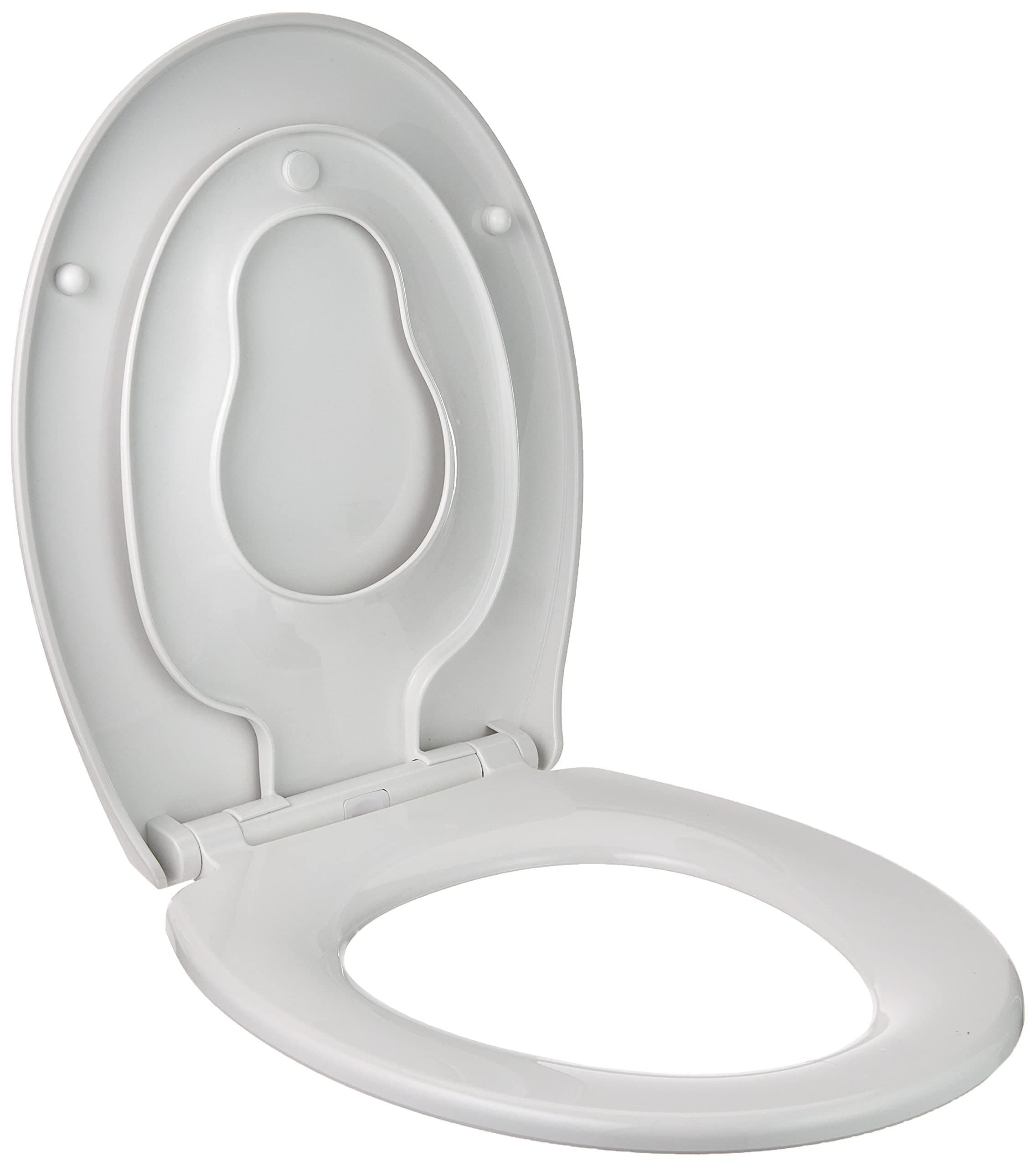 Euroshowers WC-Sitz mit Kindersitz Soft-Close Weiß - Bild 2