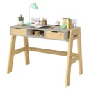 Bellabino Kinderschreibtisch Campo höhenverstellbar beige/natur Bild 2
