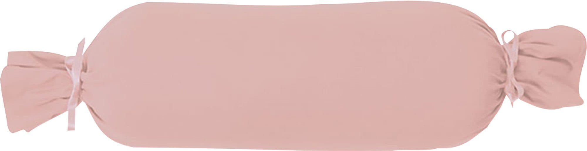 Estella Nackenrollenbezug Rosa Mako-Feinjersey Uni