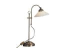 GLOBO LIGHTING LED Nachttischlampe Altmessing Dimmbar Landhausstil Bild 2