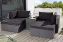 riess-ambiente Loungeset XXL MODULAR Grau 5-tlg. Gartenmöbel Set Bild 2