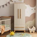 VitaliSpa® Kleiderschrank Malia Beige Modern Bild 2
