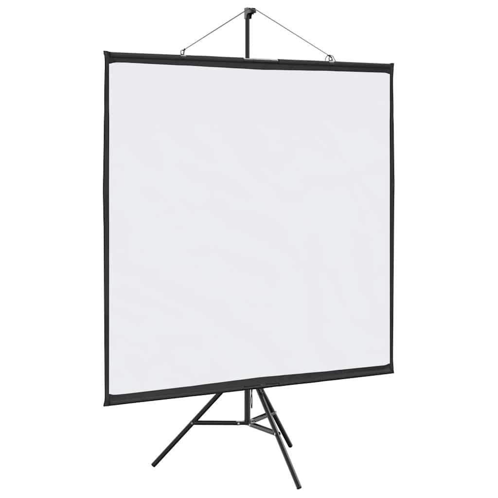 vidaXL Projektionsleinwand mit Stativ 67 Zoll Mattweiß - Bild 2