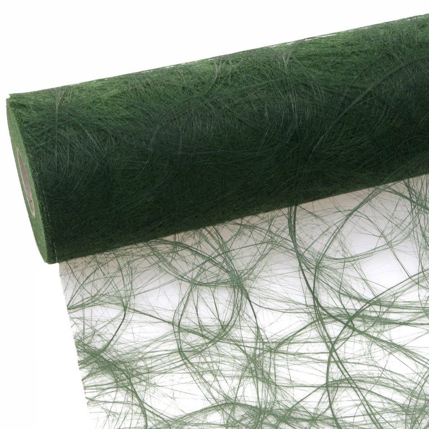 Deko AS Tischläufer Sizoweb Dunkelgrün 30x2500cm Netzvlies