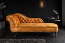 riess-ambiente Recamiere CHESTERFIELD Senfgelb Samt Bild 2